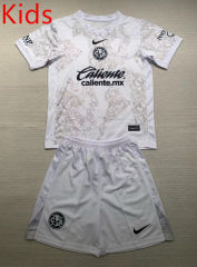 2024-2025 Club America 2nd Away White Kids/Youth Soccer Uniform-AY