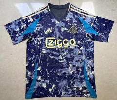 2024-2025 Ajax Away Royal Blue Thailand Soccer Jersey AAA