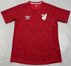 (S-4XL) 2024-2025 Atletico Paranaense Red Thailand Soccer Training AAA-908