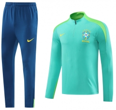 2024-2025 Brazil Green Thailand Soccer Tracksuit-LH