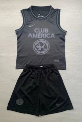 2024-2025 Club America Black Soccer Vest Uniform-AY