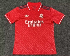 2024-2025 Real Madrid 2nd Away Red Thailand Soccer Jersey AAA-2483