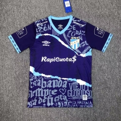 2024-2025 Atlético Tucumán Away Royal Blue Thailand Soccer Jersey AAA-417
