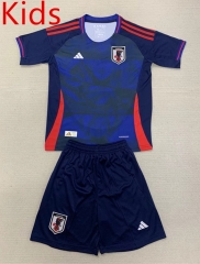 2024-2025 Anime Version Japan Royal Blue Kid/Youth Soccer Uniform-AY