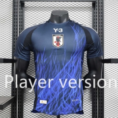 Player Version 2024-2025 Y3 Japan Home Royal Blue Thailand Soccer Jersey AAA-888