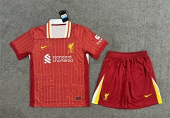 2024-2025 Liverpool Home Red Soccer Uniform-6748