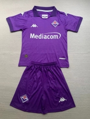 2024-2025 Fiorentina Home Purple Soccer Uniform-AY