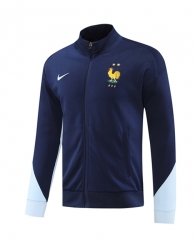2024-2025 France Royal Blue Thailand Soccer Jacket-LH
