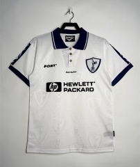 Retro Version 95-97 Tottenham Hotspur Home White Thailand Soccer Jersey AAA-811