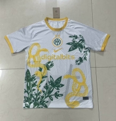 （S-4XL) 2024-2025 Commemorative Edition Inter Milan White Thailand Soccer Jersey AAA-2483