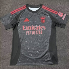 (S-3XL) 2024-2025 Benfica Away Black Thailand Soccer Jersey AAA-HR