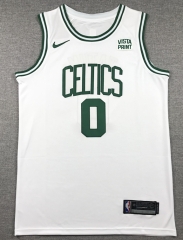 Boston Celtics White #0 NBA Jersey-1380