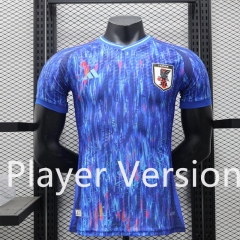 Player Version 2024-2025 Special Version Y3 Japan Blue Thailand Soccer Jersey AAA-888