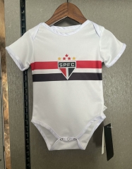 2024-2025 Sao Paulo Home White Baby Soccer Uniform-CS