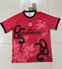 （S-4XL) 2024-2025 Commemorative Edition Inter Milan Red Thailand Soccer Jersey AAA-2483