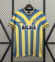 Retro Version 97-98 Málaga CF Away Blue&Yellow Thailand Soccer Jersey AAA-5177