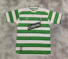 Retro Version 03-04 Celtic Home White&Green Thailand Soccer Jersey AAA-9755