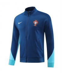 2024-2025 Portugal Royal Blue Thailand Soccer Jacket-LH