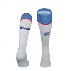 2024-2025 Rangers Football Club Away White Kids/Youth Soccer Socks