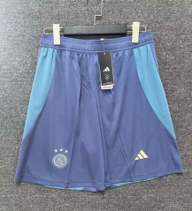 2024-2025 Ajax Away Blue Thailand Soccer Shorts
