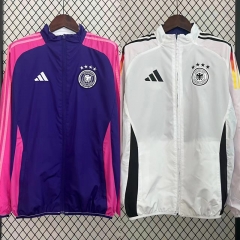 2024-2025 Germany White&Purple Double-Sided Wear  Trench Coats-0255