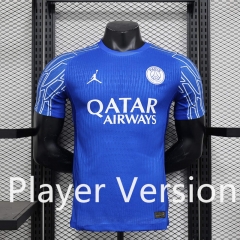 Player Version 2024-2025 Special Version Paris Blue Thailand Soccer Jersey AAA-888