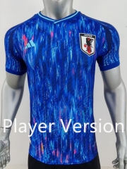Player Version 2024-2025 Special Version Japan Blue&Pink Thailand Soccer Jersey AAA-7959
