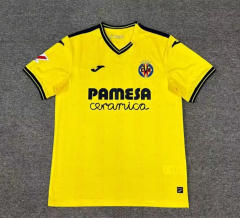2024-2025 Villarreal CF Home Yellow Thailand Soccer Jersey AAA-512