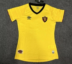 2024-2025 Sport Recife Away Yellow Women Thailand Soccer Jersey AAA-GB