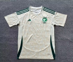 2024-2025 Saudi Arabia Away Beige Thailand Soccer Jersey AAA