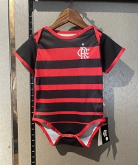 2024-2025 Flamengo Home Red and Black Baby Soccer Uniform-CS