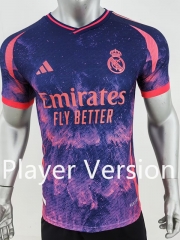 Player Version 2024-2025 Special Version Real Madrid Blue&Pink Thailand Soccer Jersey AAA-7959
