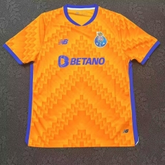 (S-3XL) 2024-2025 Porto Away Orange Thailand Soccer Jersey AAA-HR