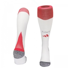 2024-2025 Ajax Home White Kids/Youth Soccer Socks