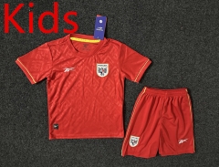 2024-2025 Panama Home Red Kid/Youth Soccer Uniform-GB