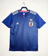 Retro Version 2018 Japan Home Blue Thailand Soccer Jersey AAA-811