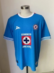 (S-3XL) 2024-2025 Cruz Azul Home Blue Thailand Soccer Jersey AAA-912