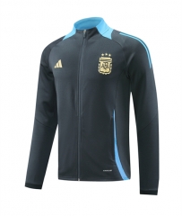 2024-2025 Argentina Dark Gray Thailand Soccer Jacket-LH
