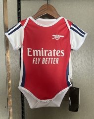 2024-2025 Arsenal Home Red Baby Soccer Uniform-7411