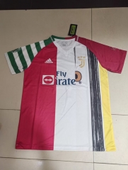 2024-2025 Special Version Juventus Red&White&Yellow Thailand Soccer Jersey AAA-4125