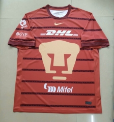 (S-4XL) 2024-2025 PA UNAM Goalkeeper Red Thailand Soccer Jersey AAA-9527