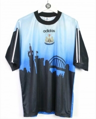 Retro Version 96-97 Newcastle United Blue Thailand Soccer Jersey AAA-5177