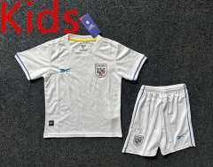 2024-2025 Panama Away White Kid/Youth Soccer Uniform-GB