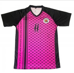 (S-4XL) 2024-2025 Palestine Black&Pink Thailand Soccer Jersey AAA-2038