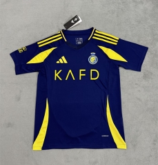 (S-4XL) 2024-2025 Al-Nassr FC Away Royal Blue Thailand Soccer Jersey AAA-4506