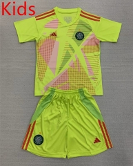2024-2025 Celtic Goalkeeper Light Green Kids/Youth Soccer Unifrom-AY