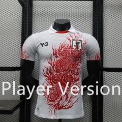 Player Version 2024-2025 Special Version Y3 Japan White&Red Thailand Soccer Jersey AAA-888