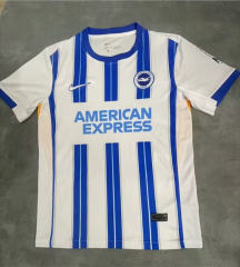 2024-2025 Brighton & Hove Home Blue&White Thailand Soccer Jersey AAA-2044