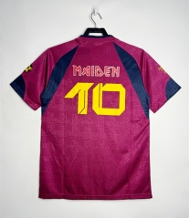Retro Version 2010 West Ham United Away Rose Red Thailand Soccer Jersey AAA-811