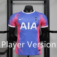 Player Version 2024-2025 Special Version Tottenham Hotspur Blue&Pink Thailand Soccer Jersey AAA-888